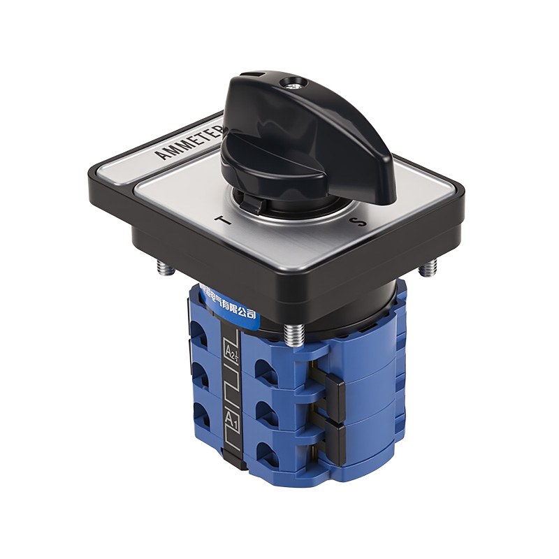 ZHUCO SZW26-20/LH3.3 Interruptor de cambio de corriente de tres canales de tres posiciones y tres posiciones con panel largo redondo 0RST