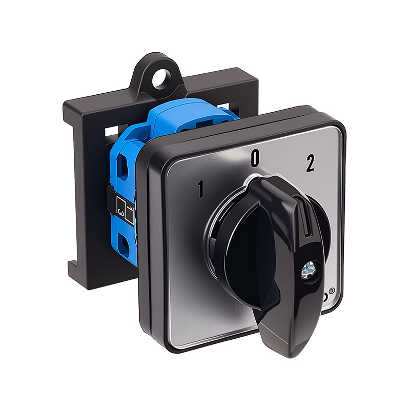 ZHUCO SZW26-20/D101.1-B11R 1-0-2 Interruptor de cambio de montaje de riel de una sección y tres posiciones