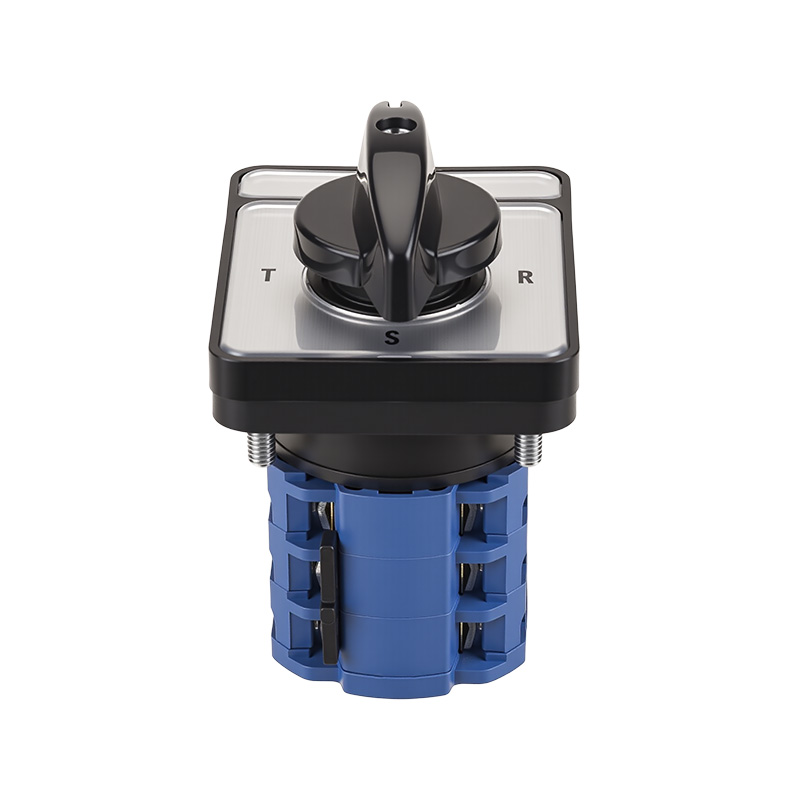 ZHUCO SZW26-20/LH3.3 Interruptor de cambio de corriente de tres canales de tres posiciones y tres posiciones con panel largo redondo 0RST