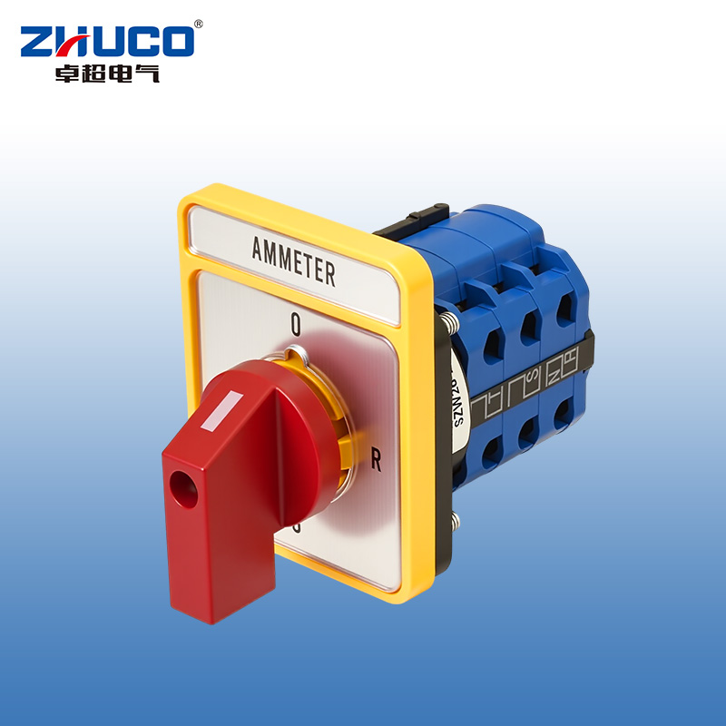 ZHUCO SZW26-20/LH3.3HH Interruptor de cambio de corriente de tres canales y tres posiciones RST