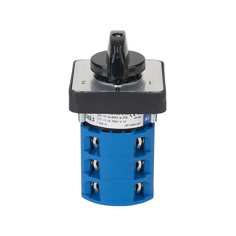 ZHUCO SZW26-25/D303.3 1-0-2 Interruptor de cambio de tres posiciones y tres secciones ZHUCO SZW26-25/D303.3 1-0-2 Interruptor de cambio de tres posiciones y tres secciones