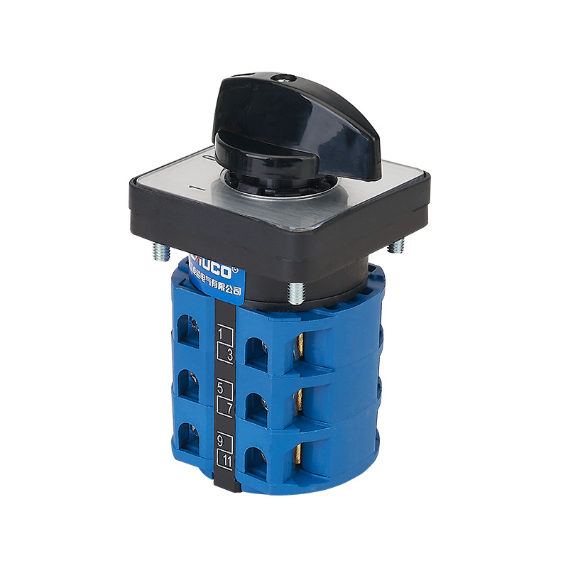 ZHUCO SZW26-25/D303.3 1-0-2 Interruptor de cambio de tres posiciones y tres secciones ZHUCO SZW26-25/D303.3 1-0-2 Interruptor de cambio de tres posiciones y tres secciones