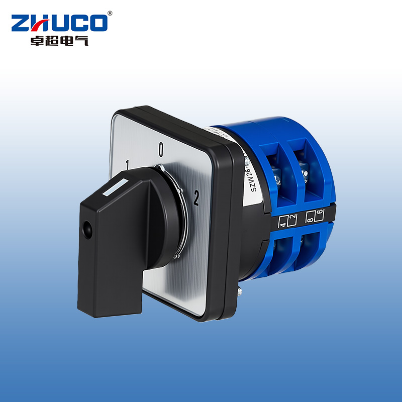 ZHUCO SZW26-32 D202.2 1-0-2 Interruptor de cambio de tres posiciones y dos secciones