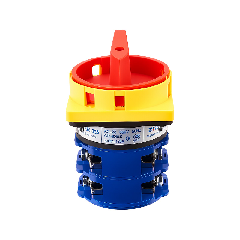 Interruptor de encendido de dos posiciones y dos secciones ZHUCO SZW26-125/2GS OFF-ON