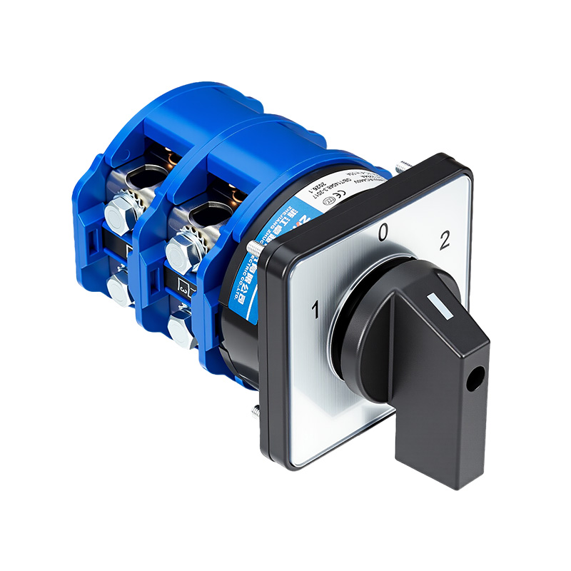 ZHUCO SZW26-160/D202.2 1-0-2 Interruptor de cambio de alta corriente de dos secciones y tres posiciones