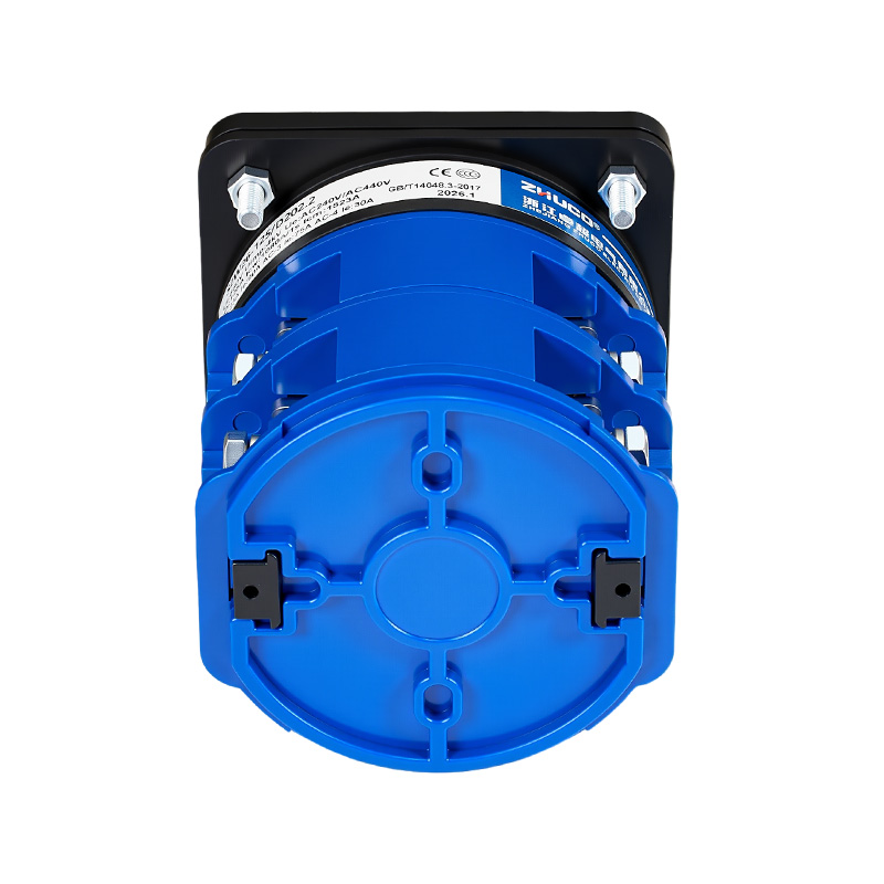 ZHUCO SZW26-125/D202.2 1-0-2 Interruptor de cambio de tres posiciones y dos secciones