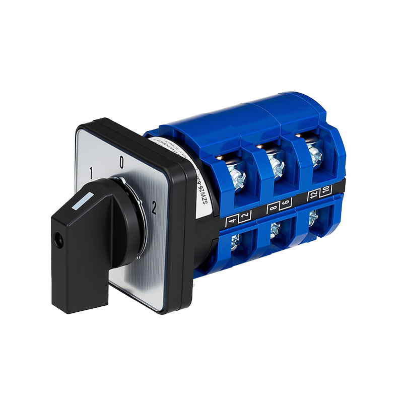 ZHUCO SZW26-63/D303.3 1-0-2 Interruptor de cambio de tres posiciones y tres polos