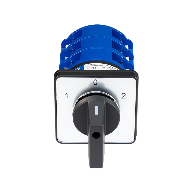 ZHUCO SZW26-125/D303.3 1-0-2 Interruptor de cambio de tres posiciones y tres secciones