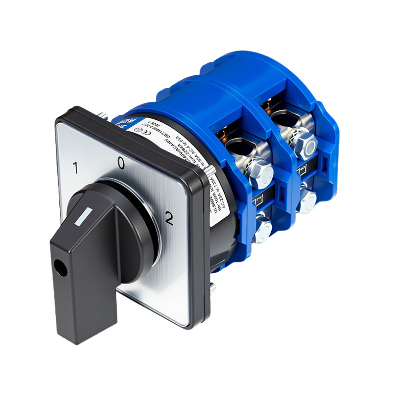 ZHUCO SZW26-160/D202.2 1-0-2 Interruptor de cambio de alta corriente de dos secciones y tres posiciones