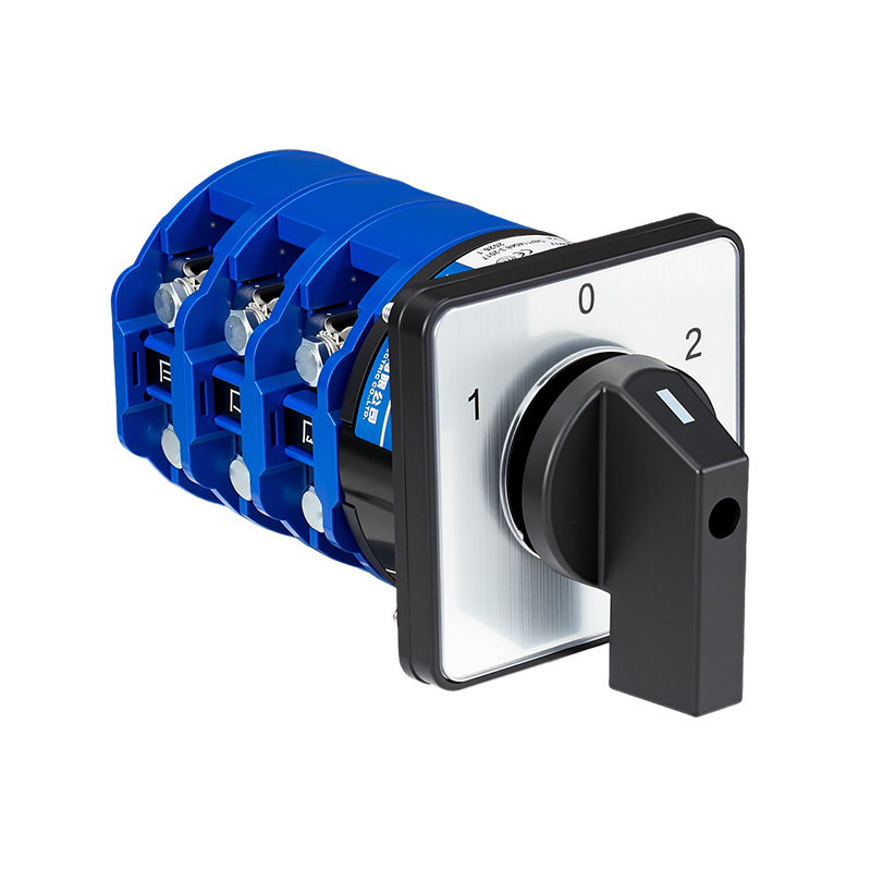 ZHUCO SZW26-125/D303.3 1-0-2 Interruptor de cambio de tres posiciones y tres secciones