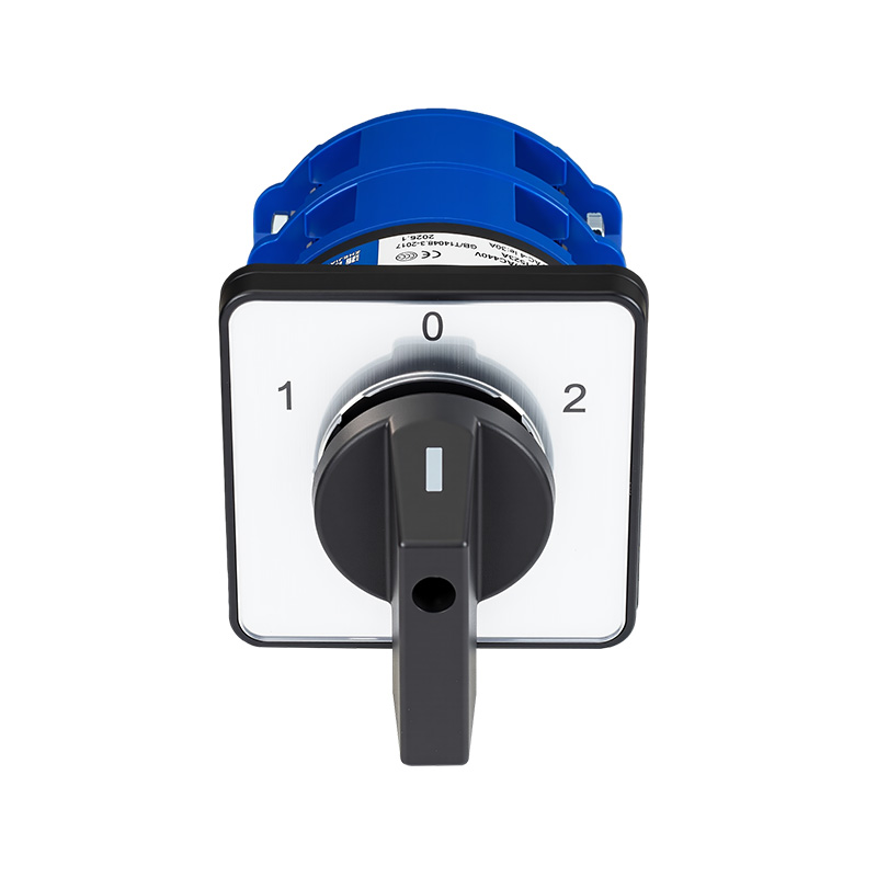 ZHUCO SZW26-125/D202.2 1-0-2 Interruptor de cambio de tres posiciones y dos secciones