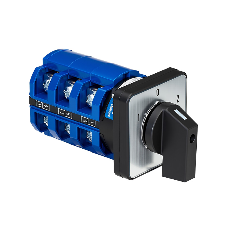 ZHUCO SZW26-63/D303.3 1-0-2 Interruptor de cambio de tres posiciones y tres polos