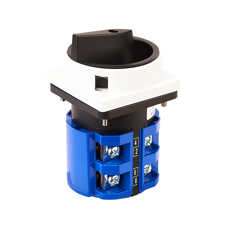 Interruptor de encendido de dos posiciones y dos polos gris-negro ZHUCO SZW26-63/2GS Interruptor de encendido de dos posiciones y dos polos gris-negro ZHUCO SZW26-63/2GS