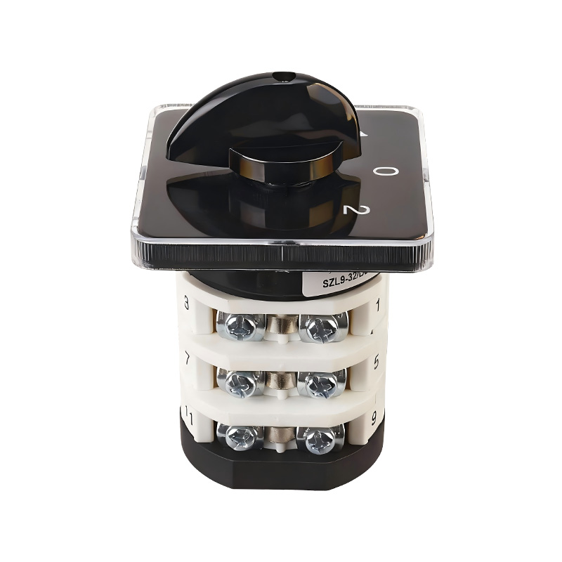 ZHUCO SZL9-32/D0723.3 Interruptor selector 102 de tres posiciones y tres secciones 32A/3P