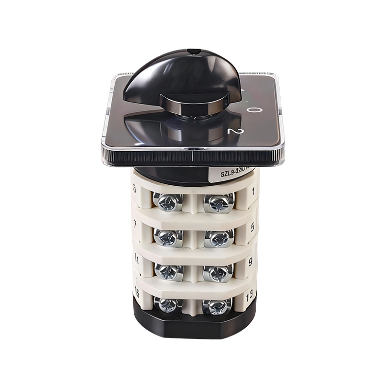 Interruptor de cambio ZHUCO SZL9-32/D1050.4 32A/4P de cuatro polos y tres posiciones 102