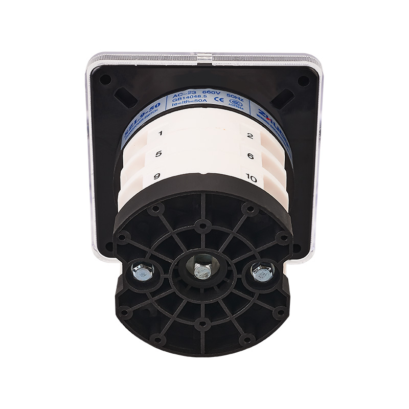 Interruptor de cambio ZHUCO SZL9-50/D0723.3 50A/3P de tres polos y tres posiciones 102