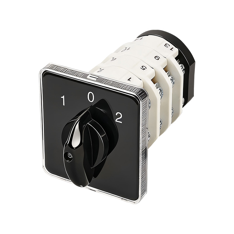 Interruptor selector 102 de tres posiciones y cuatro polos ZHUCO SZL9-25/D1050.4 25A/4P