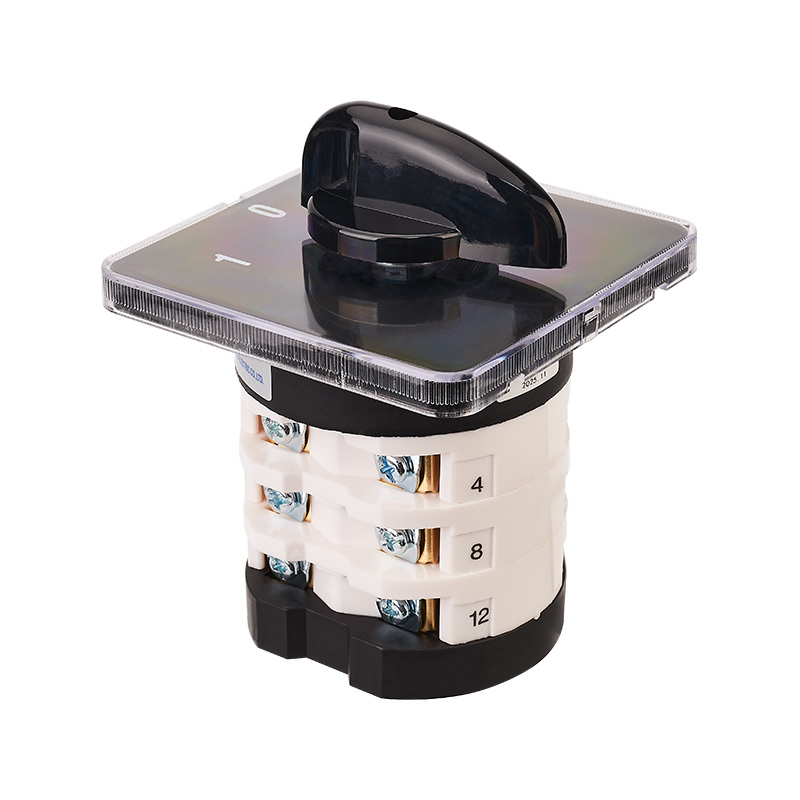 Interruptor de cambio ZHUCO SZL9-50/D0723.3 50A/3P de tres polos y tres posiciones 102