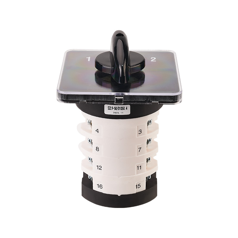 Interruptor de cambio ZHUCO SZL9-50/D1050.4 50A/4P de cuatro secciones y tres posiciones 102 Interruptor de cambio ZHUCO SZL9-50/D1050.4 50A/4P de cuatro secciones y tres posiciones 102