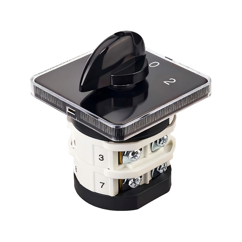 Interruptor de cambio ZHUCO SZL9-25/D0414.2 25A/2P de dos polos y tres posiciones 102