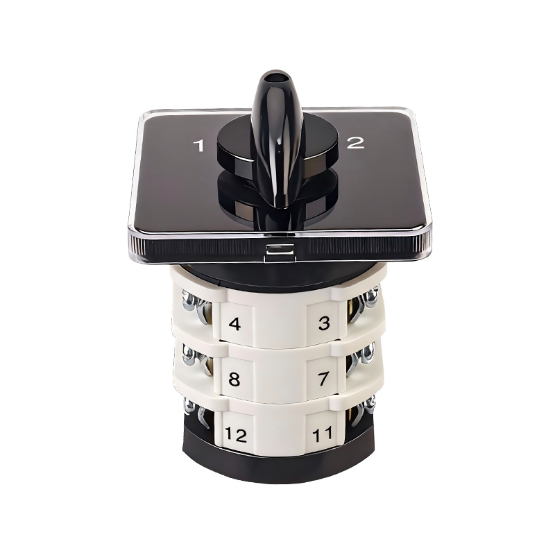 Interruptor de cambio ZHUCO SZL9-25/D0723.3 25A/3P de tres polos y tres posiciones 102 Interruptor de cambio ZHUCO SZL9-25/D0723.3 25A/3P de tres polos y tres posiciones 102