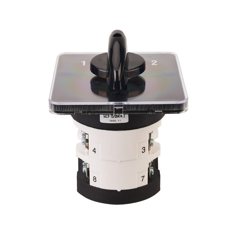 ZHUCO SZL9-75/D0414.2 Interruptor selector 102 de tres posiciones y dos secciones 75A/2P