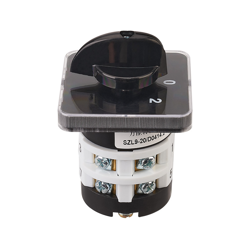 Interruptor de cambio ZHUCO SZL9-20/D0414.2 20A/2P de dos polos y tres posiciones 102