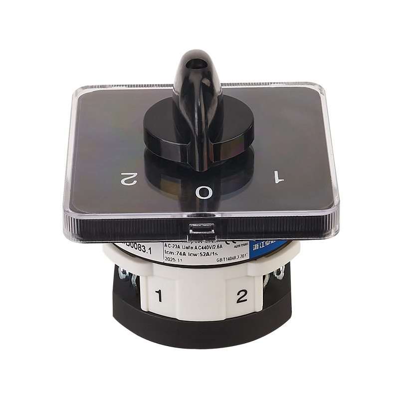 ZHUCO SZL9-25/D0083.1 Interruptor selector 102 de tres posiciones y una sección 25A/1P