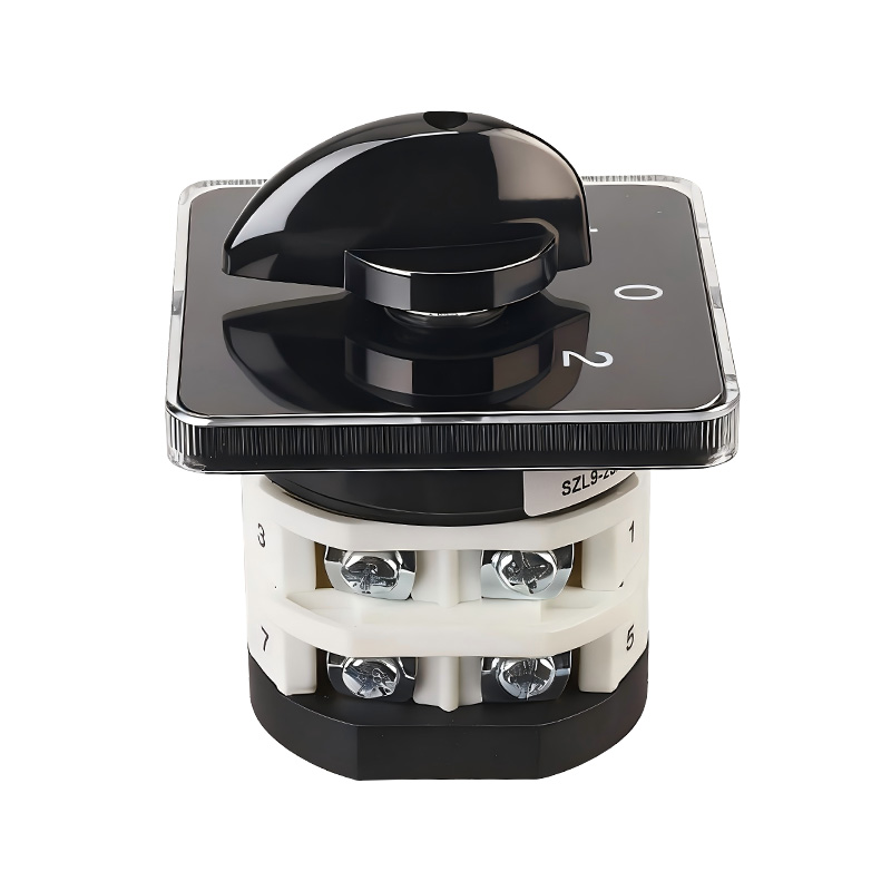 Interruptor de cambio ZHUCO SZL9-25/D0414.2 25A/2P de dos polos y tres posiciones 102