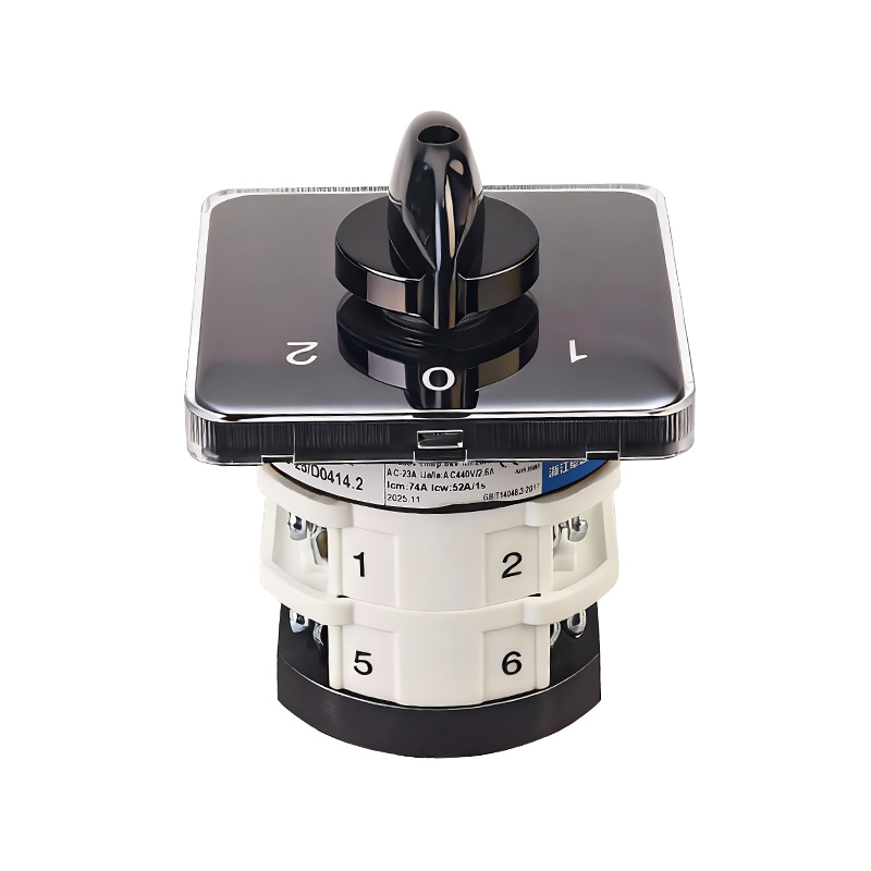 Interruptor de cambio ZHUCO SZL9-25/D0414.2 25A/2P de dos polos y tres posiciones 102