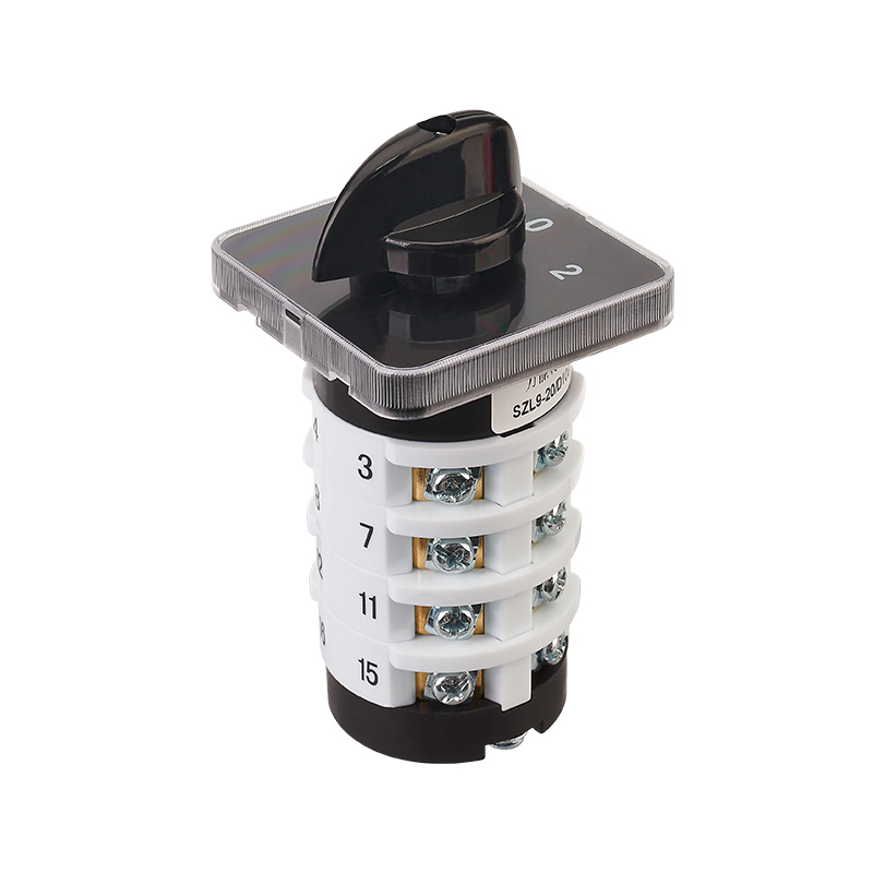Interruptor de cambio ZHUCO SZL9-20/D1050.4 20A/4P de cuatro polos y tres posiciones 102 Interruptor de cambio ZHUCO SZL9-20/D1050.4 20A/4P de cuatro polos y tres posiciones 102