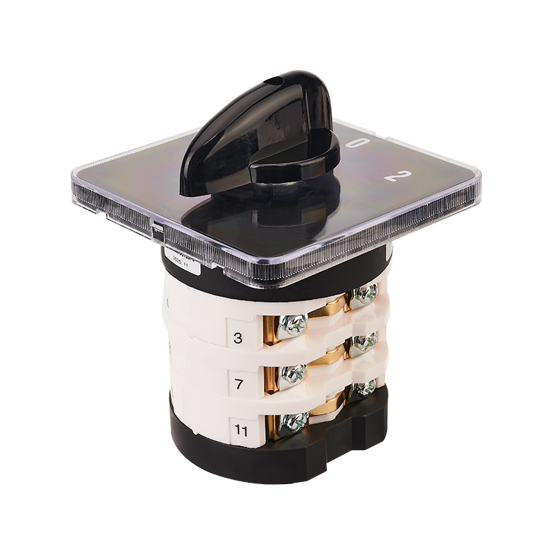 Interruptor de cambio ZHUCO SZL9-50/D0723.3 50A/3P de tres polos y tres posiciones 102